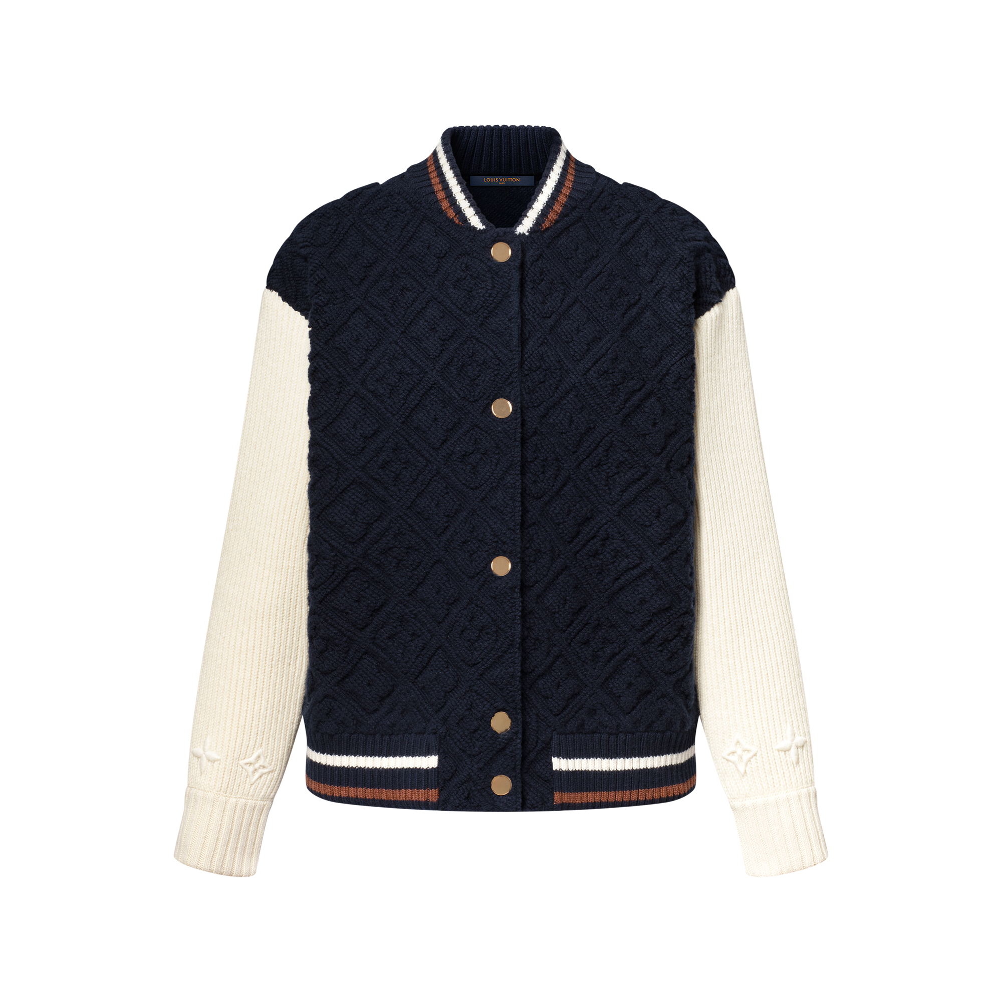 LOUIS VUITTON モノグラムタオリング ジップアップジャケット LOUIS VUITTON】モノグラムタオリング ジップアップジャケット